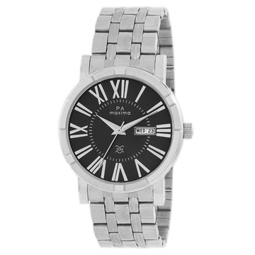 Maxima ATTIVO Men Black Dial Analogue Watch - 49703CMGI